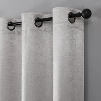 Rhys Grommet Top Blackout Set of 2 Curtain Panel