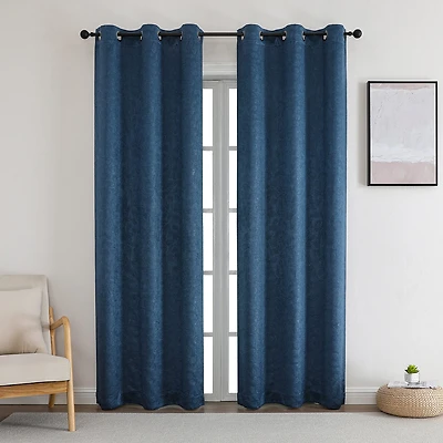 Bard Grommet Top Blackout Set of 2 Curtain Panel