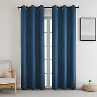 Bard Grommet Top Blackout Set of 2 Curtain Panel