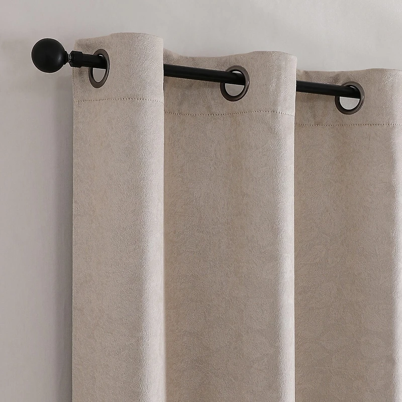 Bard Grommet Top Blackout Set of 2 Curtain Panel