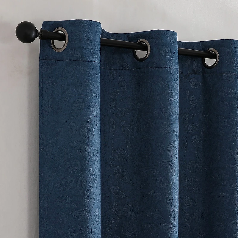 Bard Grommet Top Blackout Set of 2 Curtain Panel