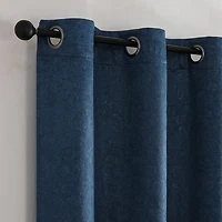 Bard Grommet Top Blackout Set of 2 Curtain Panel