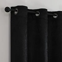 Starltt Grommet Top Blackout Set of 2 Curtain Panel
