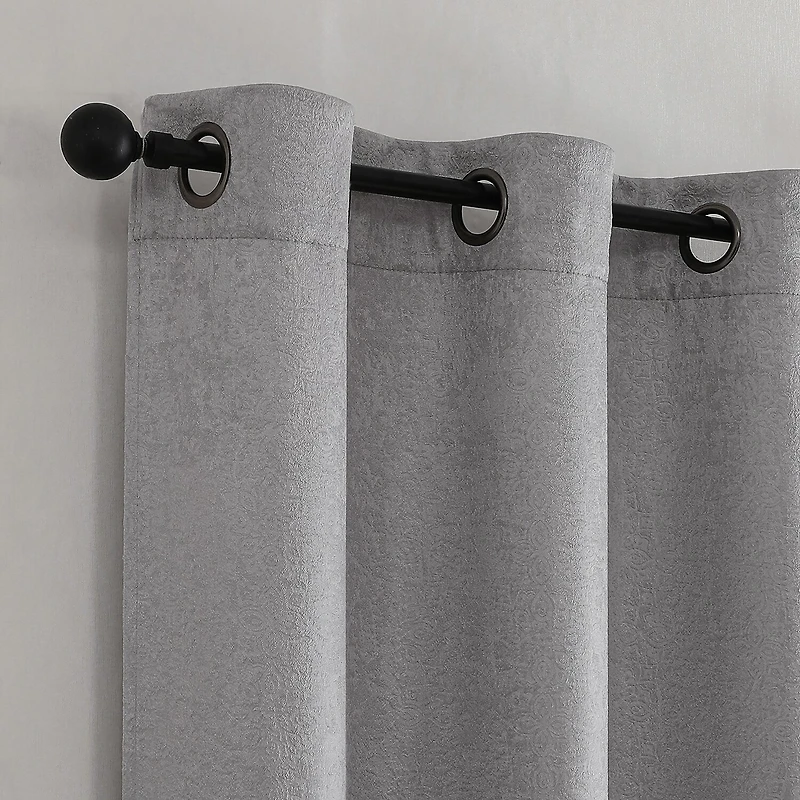Starltt Grommet Top Blackout Set of 2 Curtain Panel