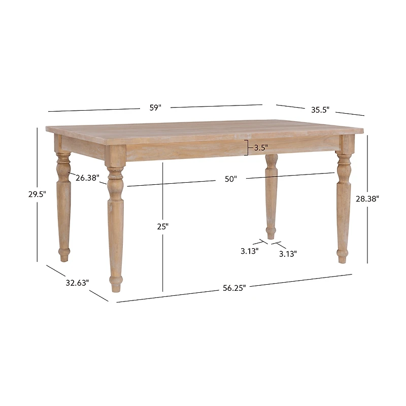 Brighton Rectangular Dining Table