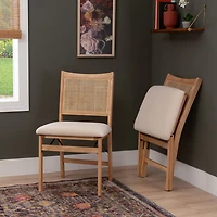 Bonnie Cane Back Folding Chair