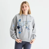 Arizona Womens Juniors Hooded Long Sleeve Sweatshirt