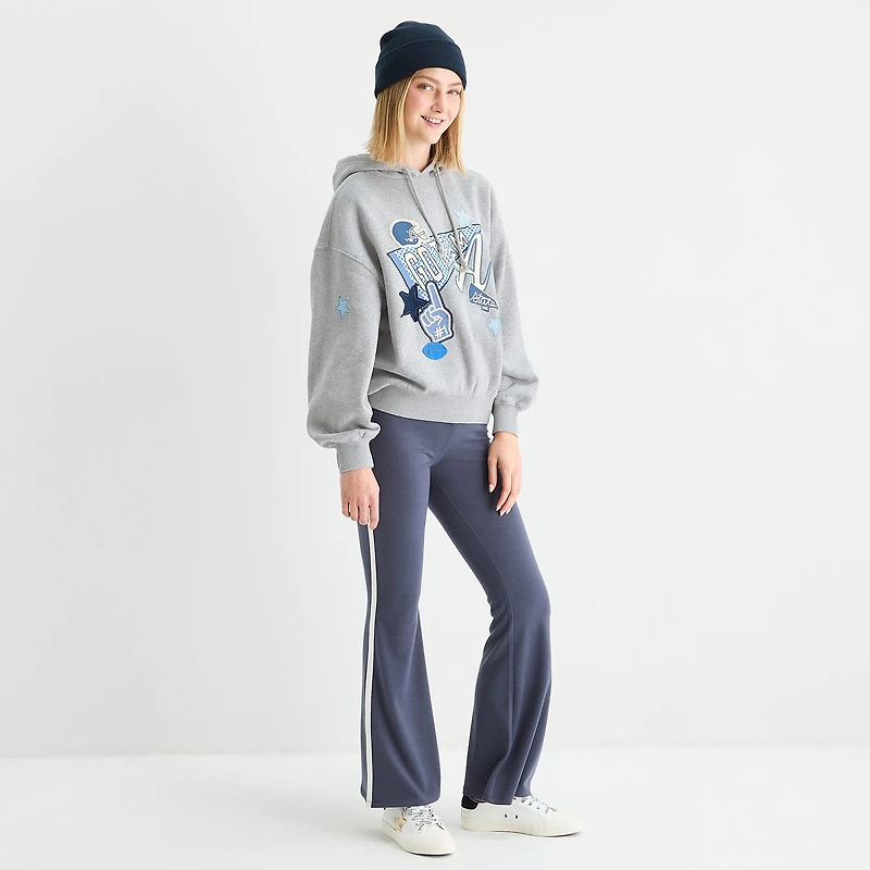 Arizona Womens Juniors Hooded Long Sleeve Sweatshirt