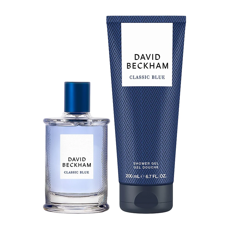 David Beckham Classic Blue 2-Pc Gift Set