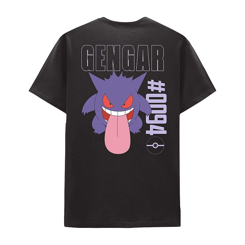 Mens Short Sleeve Regular Fit Pokemon Graphic T-Shirt