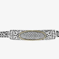 Effy Final Call Limited Quantities! Womens 18K Gold Over Silver 7 3/4 Inch Chain Bracelet