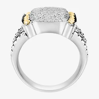 Effy Final Call Limited Quantities! Womens 3/8 CT. T.W. Genuine White Diamond 18K Gold Over Silver Band