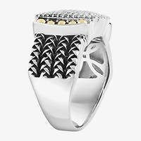 Effy Final Call Limited Quantities! Womens 3/8 CT. T.W. Genuine White Diamond 18K Gold Over Silver Band