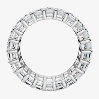 (F-G /Vs1-Vs2) Unisex Adult 5MM 6 CT. T.W. Lab Grown White Diamond 14K Gold Eternity Wedding Band