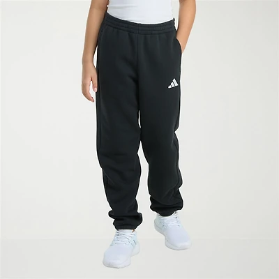 adidas Big Kid Girls Cuffed Regular Fit Jogger Pant