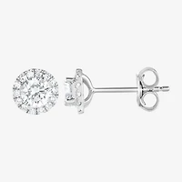 (G/Si1-Si2) Womens 1 CT. T.W. Lab Grown White Diamond Sterling Silver Cushion 2-pc. Jewelry Set