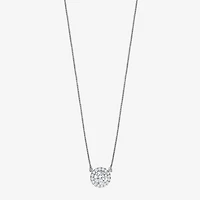 (G/Si1-Si2) Womens 1 CT. T.W. Lab Grown White Diamond Sterling Silver Cushion 2-pc. Jewelry Set