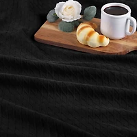 SUPERIOR® Diamond Weave Breathable Cotton All-Season Throw