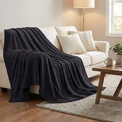 SUPERIOR® Alaska Diamond Quilted Polyester Fleece Multi-Use Throw