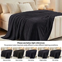 SUPERIOR® Alaska Diamond Quilted Polyester Fleece Multi-Use Throw