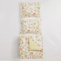 spartina 449 Sugar Mill Floral Sateen 3-pc. Reversible Comforter Set
