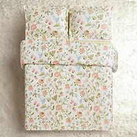 spartina 449 Sugar Mill Floral Sateen 3-pc. Reversible Comforter Set