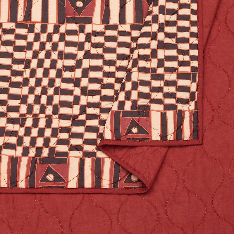 JUNGALOW by Justina Blakeney Verona Cotton 3-pc. Reversible Quilt Set
