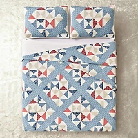 Modern Heirloom Americana Heartland Pieced Quilt Set