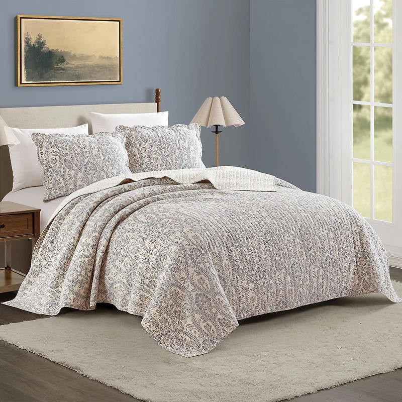 spartina 449 Jonas Hundred Cotton 3-pc. Quilt Set