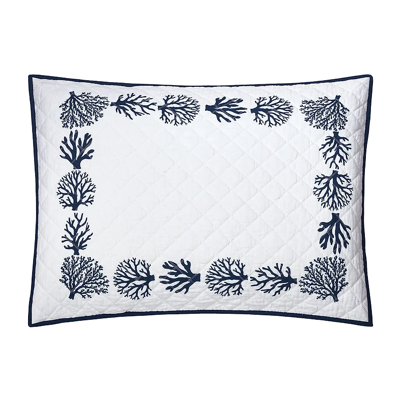 Modern Heirloom Tranquil Reef Cotton Reversible Quilt Set