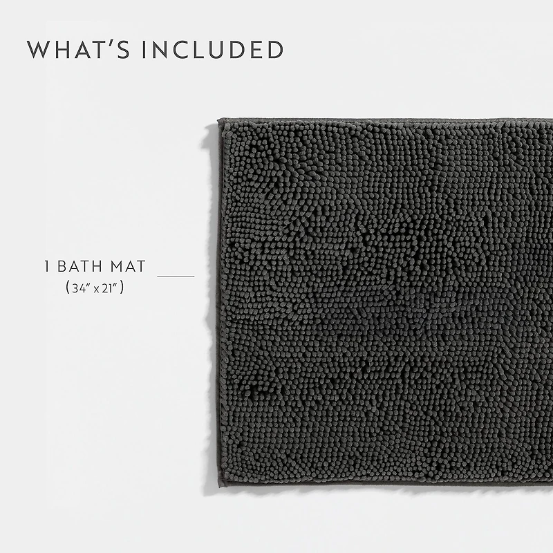 Casual Comfort Chenille Bath Rug