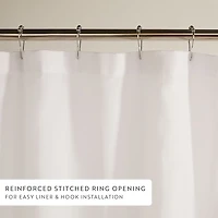 Casual Comfort Polyester Printed Shower Curtain