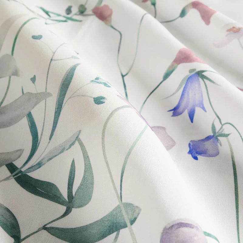 Casual Comfort Polyester Printed Shower Curtain