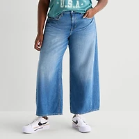 Arizona Womens Juniors Plus Baggy Fit Jean