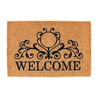 Calloway Mills Kingston Welcome Outdoor Rectangular Doormat