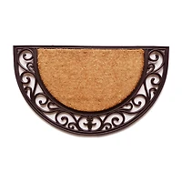 Calloway Mills Plantation Arch Outdoor Rectangular Doormat