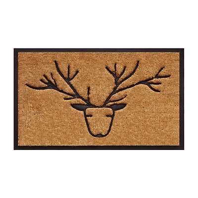 Calloway Mills Deer Outdoor Rectangular Doormat