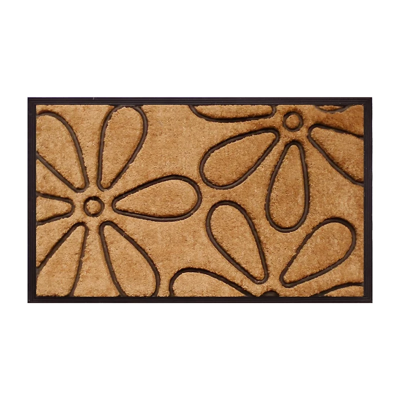 Calloway Mills Flowers Outdoor Rectangular Doormat