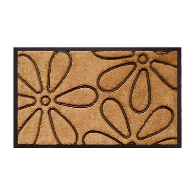 Calloway Mills Flowers Outdoor Rectangular Doormat