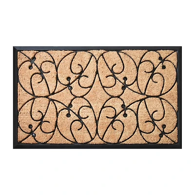 Calloway Mills Apples Outdoor Rectangular Doormat
