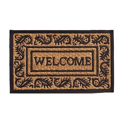 Calloway Mills Border Welcome Outdoor Rectangular Doormat