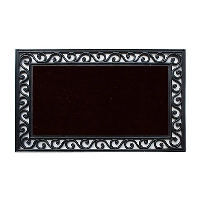 Calloway Mills Midnight Outdoor Rectangular Doormat