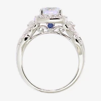 DiamonArt® Womens 2 CT. T.W. White Cubic Zirconia Sterling Silver Bridal Set