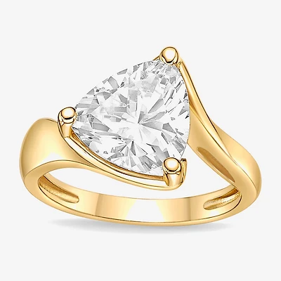 Diamonart Womens Cubic Zirconia Sterling Silver Bypass Fashion Ring