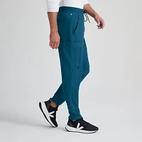 Barco One Bop520 Vortex 6-Pocket Jogger Mens Big and Tall Moisture Wicking Scrub Pant