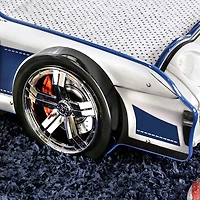 Rixi Wheeled Police Car Platform Bed