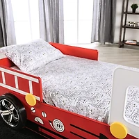 Mitta Wheeled Race Car Platform Bed