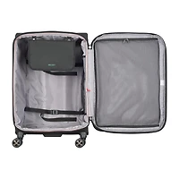 Delsey Paris Helium Dlx 24 1/2 Inch Softside Expandable Checked Spinner Luggage