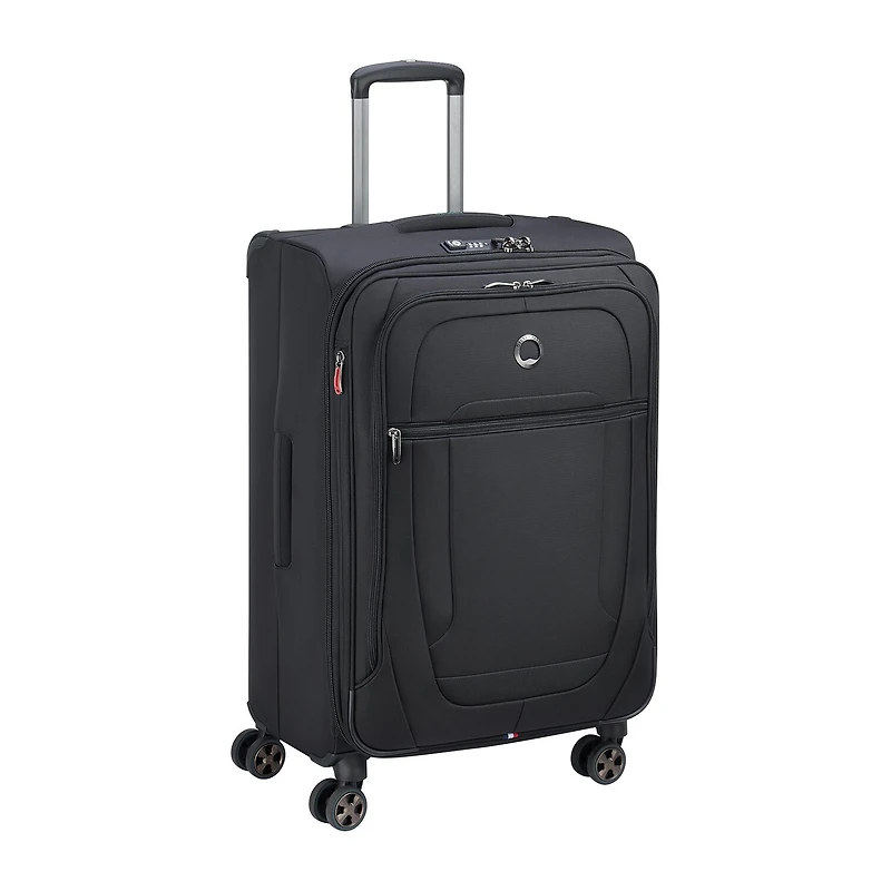Delsey Paris Helium Dlx 24 1/2 Inch Softside Expandable Checked Spinner Luggage