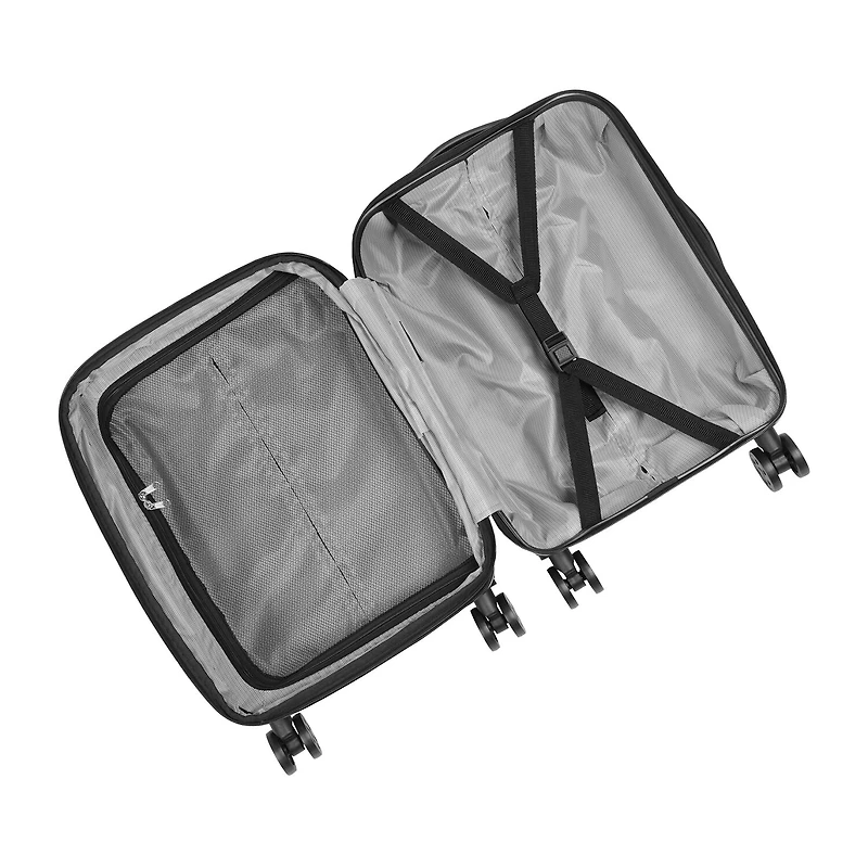 Total Travelware Passage 24 Inch Hardside Checked Spinner Luggage